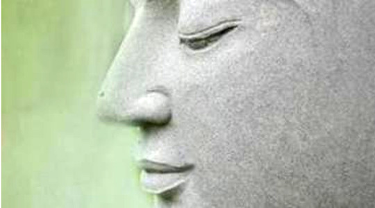 Buddha smiling