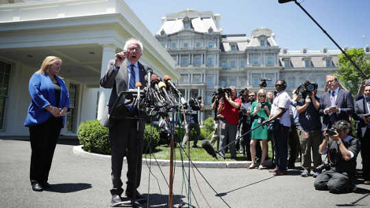 Did the Press Take Down Bernie Sanders?