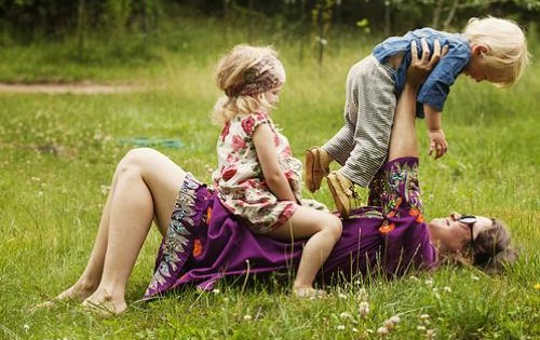 Horsing Around With Young Children Makes Them Laugh And Helps Them Learn