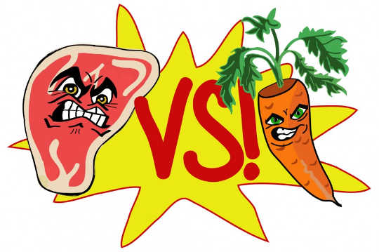 steak vs carrot 2 2