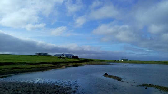 The view from the prison. (I deliberately sent myself to prison in iceland they did not even lock the cell doors)