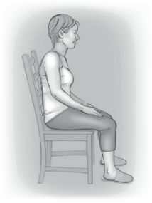 Sitting Relaxed posture