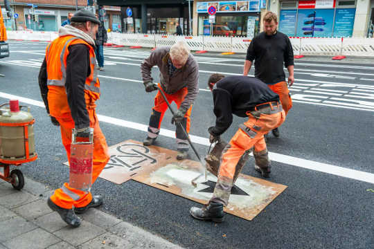 Cities in Germany — like Kiel — converted car lanes to bike lanes