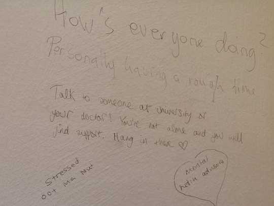 Toilet Graffiti: Secrets, Support And Solidarity In The Women’s Restroom