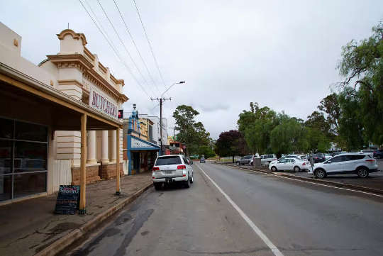 rural town main street