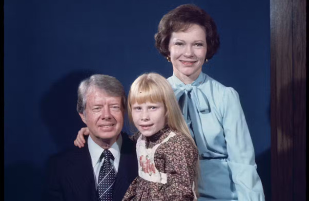  Jimmy Carter, his wife Rosalynn, and daughter Amy in the late 1970s