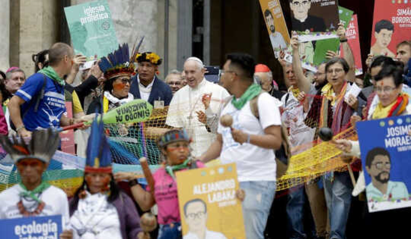 Pope Affirms Catholic Church's Duty To Indigenous Amazonians Hurt By The Climate Crisis