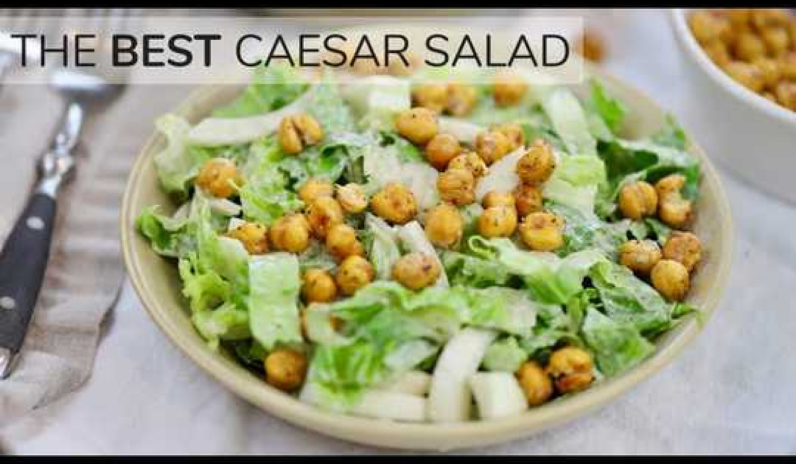 Lighter Caesar Salad