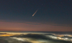 Comet Tsuchinshan-ATLAS over Mexico, 2024