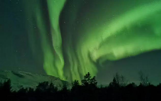 The aurora borealis is just one of the effects of space weather on Earth. 