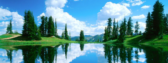 Alpine Lakes Of Austria Are Warming Up.