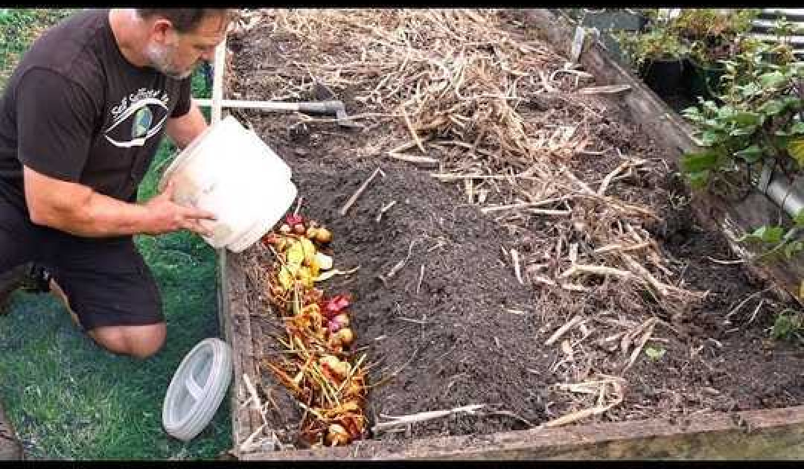 What Happens When You Bury Kitchen Scraps in the Garden?