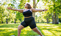 A runner on an outdoor path illustrating the connection between genetics and weight loss through exercise.